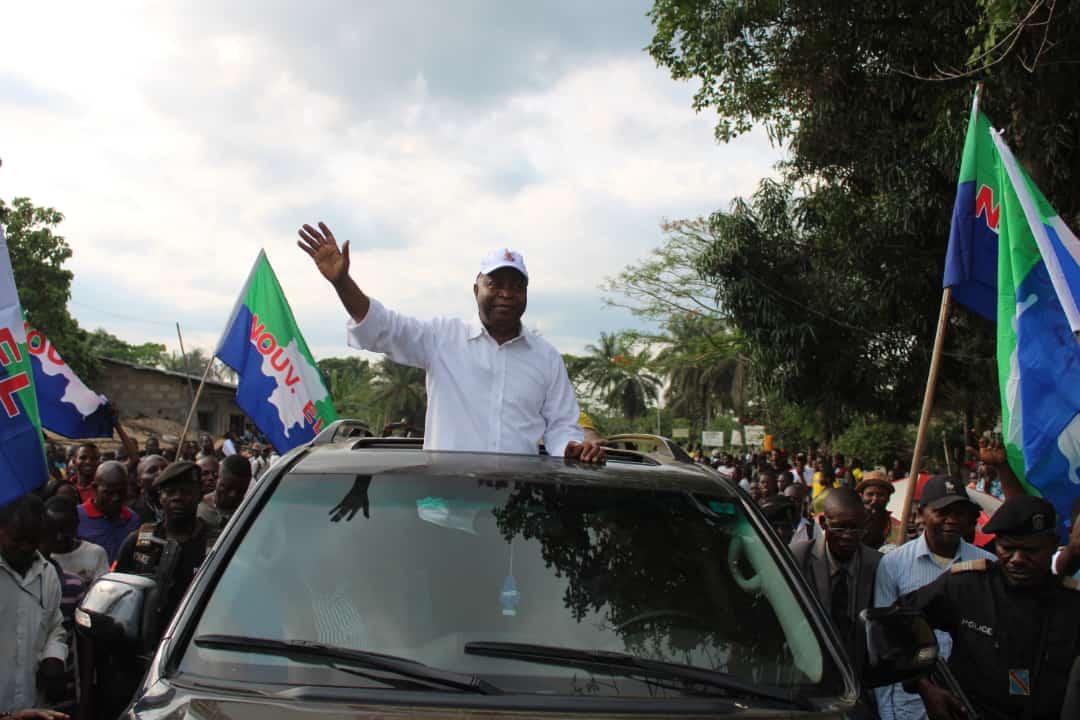 Arrivée du président national du parti Nouvel élan dans le territoire de Kasongo-Lunda dans la province de Kwango