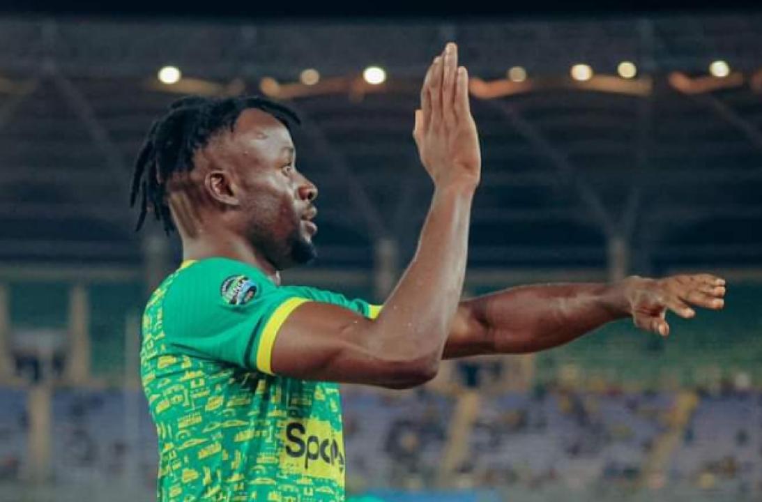 L'attaquant congolais de Young Africans, Fiston Mayele Kalala en pleine célébration d'un but. [Photo d'illustration]