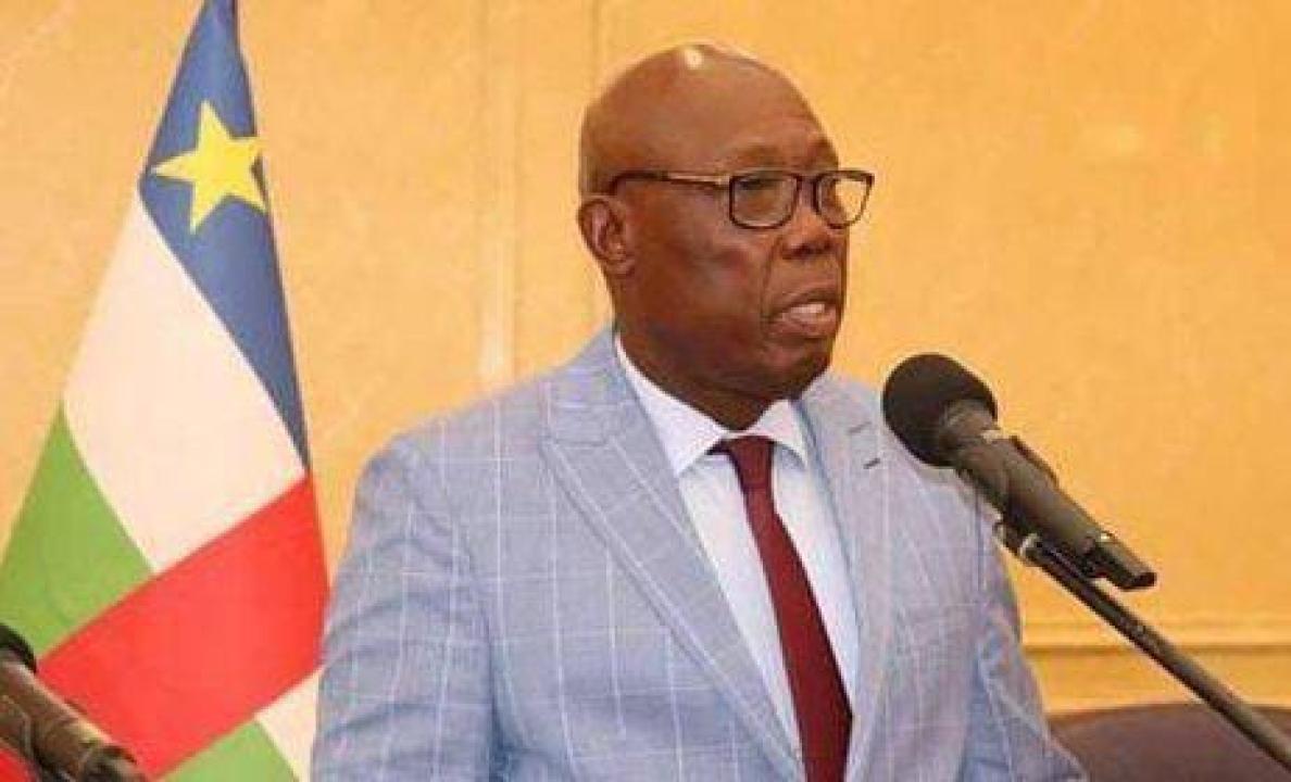 Le premier ministre centrafricain, Félix Moloua.
