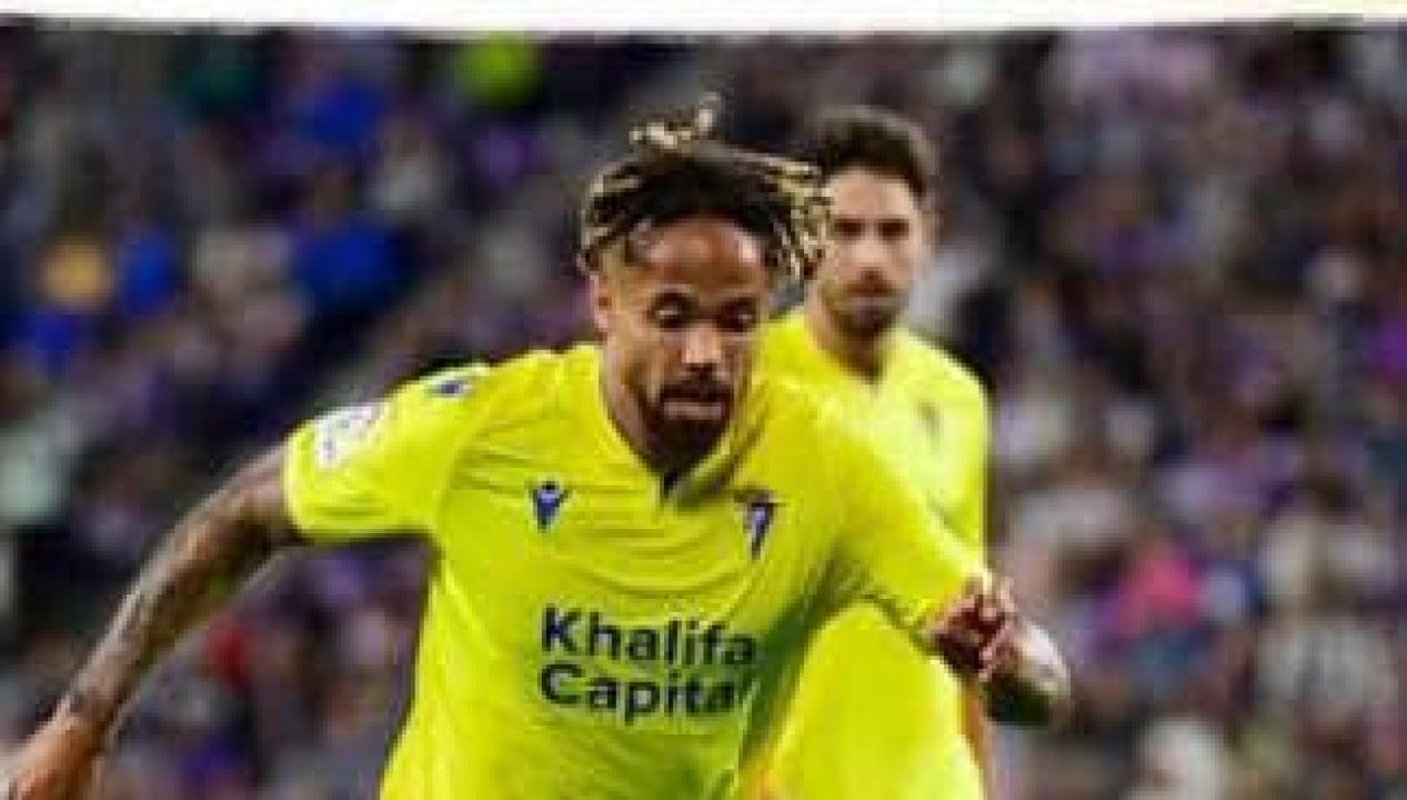 Théo Bongonda sous les couleurs de Cadiz CF. [Photo d'illustration]