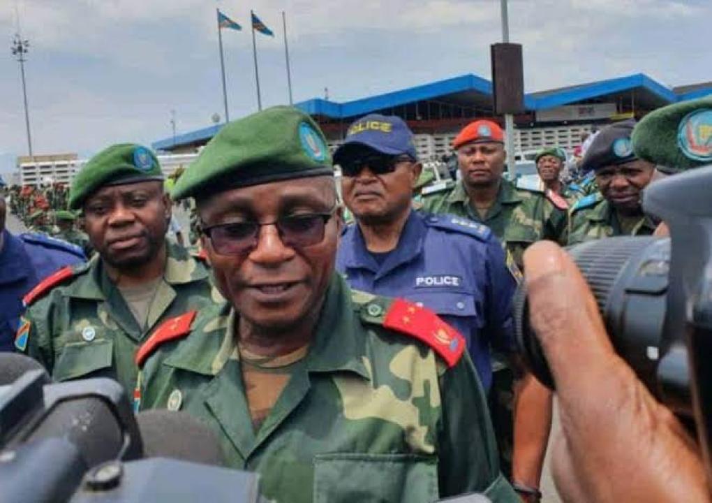 Le Général Mpezo, nouveau commandant de la 34e région militaire du Nord-Kivu fait le point sur la situation sécuritaire