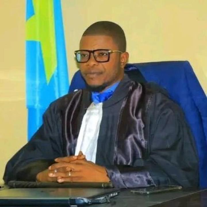 Me Nico Mayengele, un des communicateurs de Lamuka