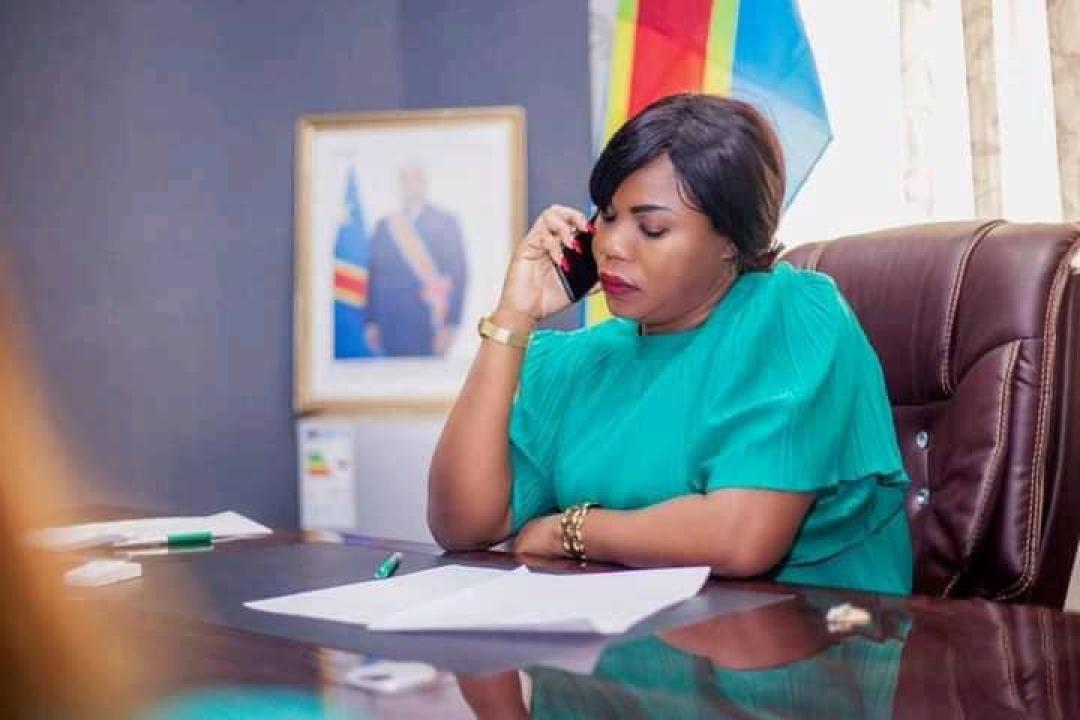 Mme Dady Bidiafu, Coordonnateur de la Réserve Stratégique Générale à la présidence de la République