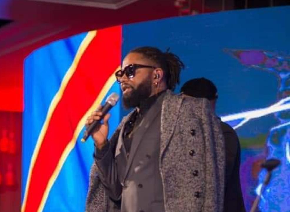 Ferré Gola lors d'un concert live à Kinshasa. [Photo d'illustration]