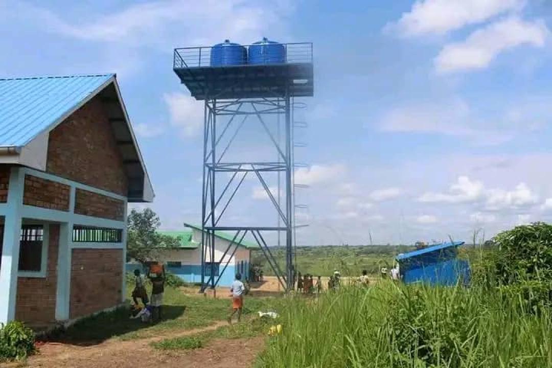 Un des marchés rural forage construit à Tshikapa