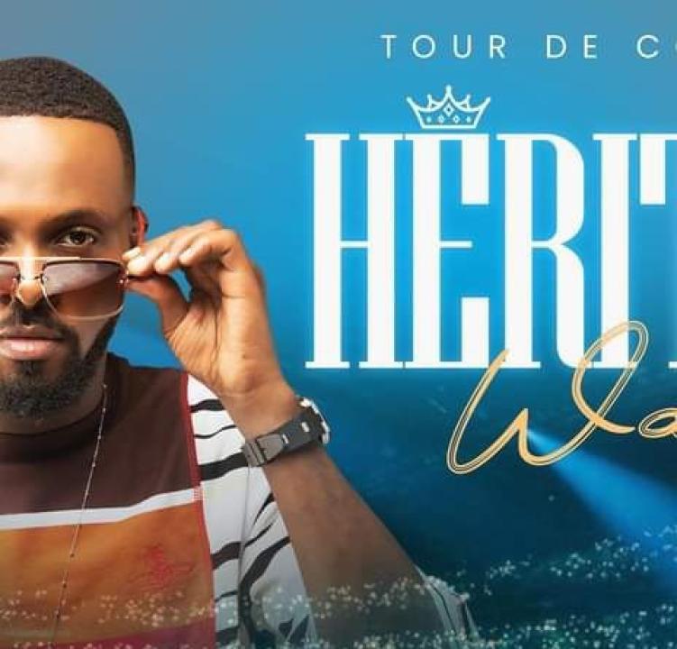 L'affiche du concert de Héritier Wata, au stade des martyrs de Kinshasa.