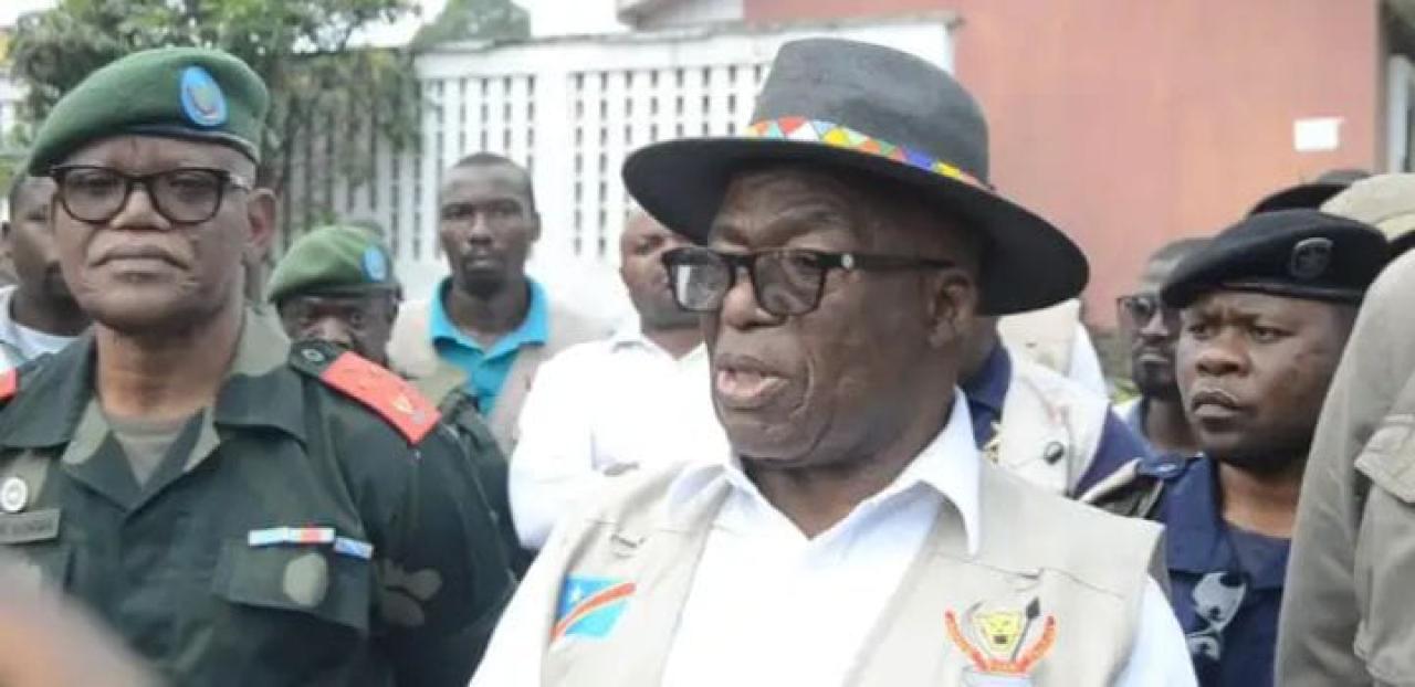 Modeste Mutinga, Ministre des affaires humanitaires à Goma