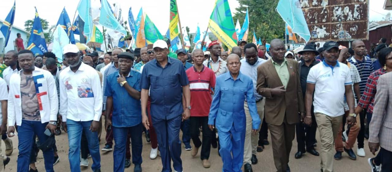 Marche de soutien aux FARDC