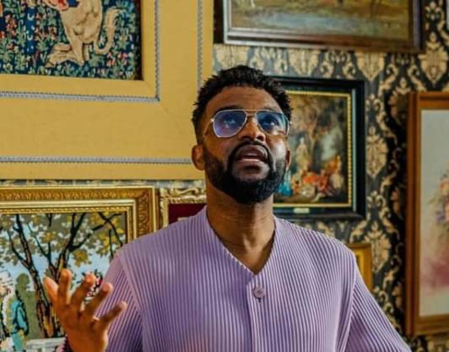 Fally Ipupa lors du tournage clip de la chanson Seyo.