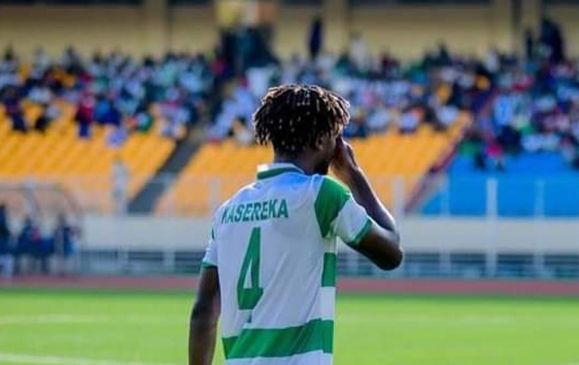 Le défenseur du DCMP, Kasereka Apianom après le match nul face à l'AS Maniema Union.