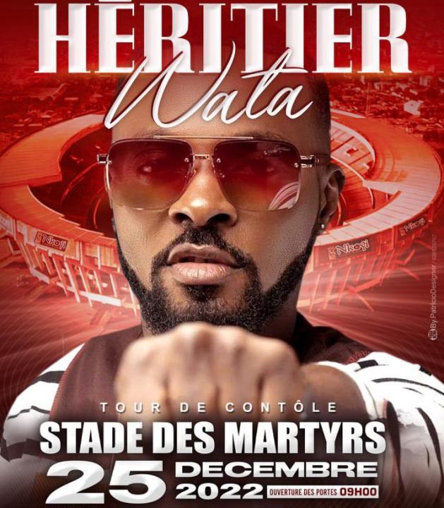 Affiche du concert de l'artiste Héritier Watanabe