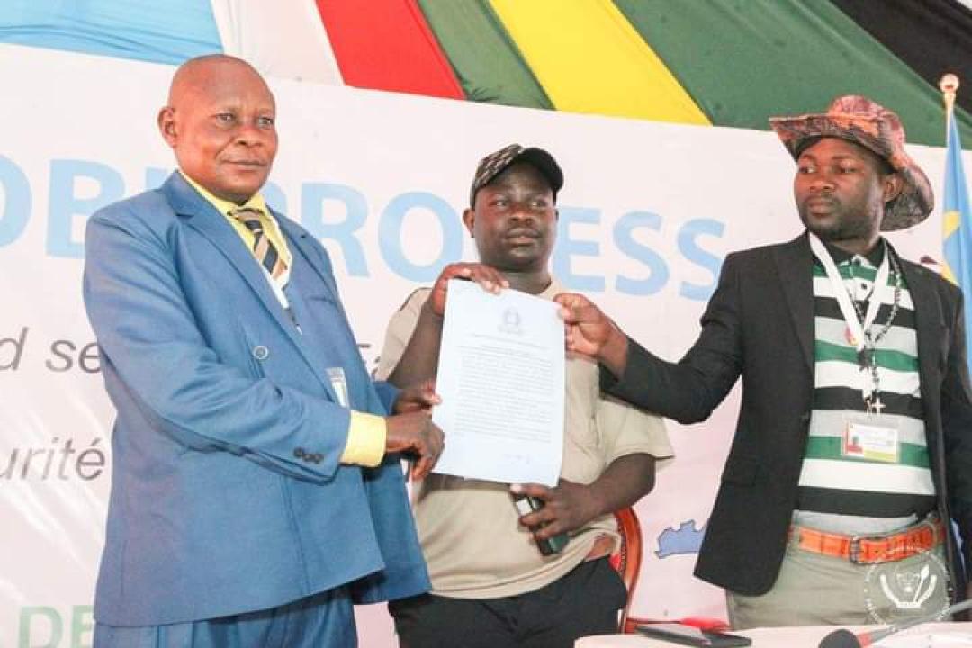 Les rebelles opérants en RDC brandissant l'accord de cessation des hostilités à l'occasion de Nairobi III