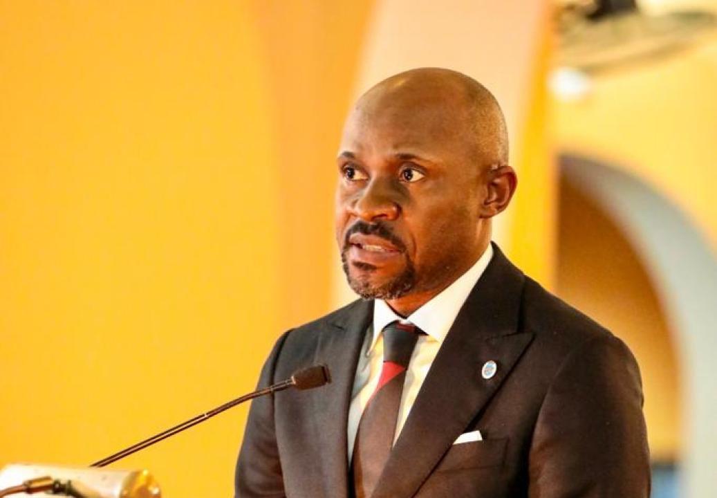Le ministre des médias, Patrick Muyaya