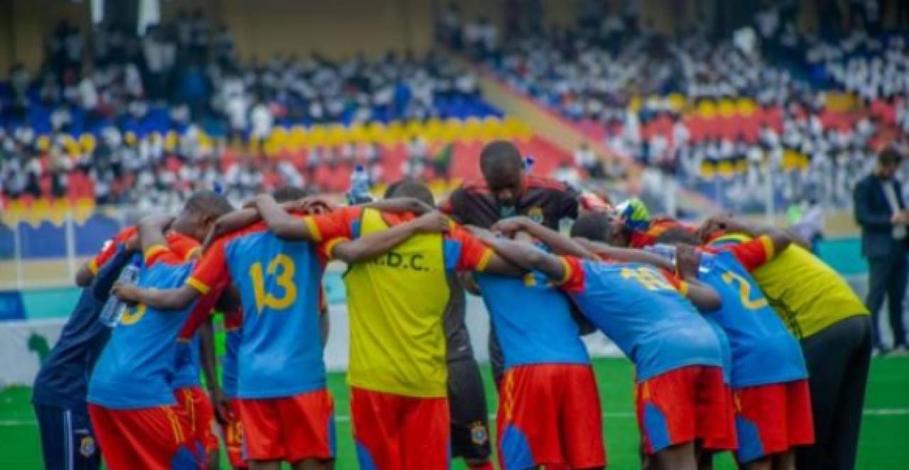Les Léopards U20 lors d'une rencontre disputée, au stade des martyrs de Kinshasa. [Photo d'illustration]