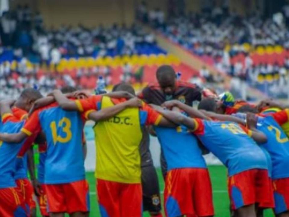 Les Léopards juniors lors d'une rencontre au stade des martyrs de Kinshasa. [Photo d'illustration]