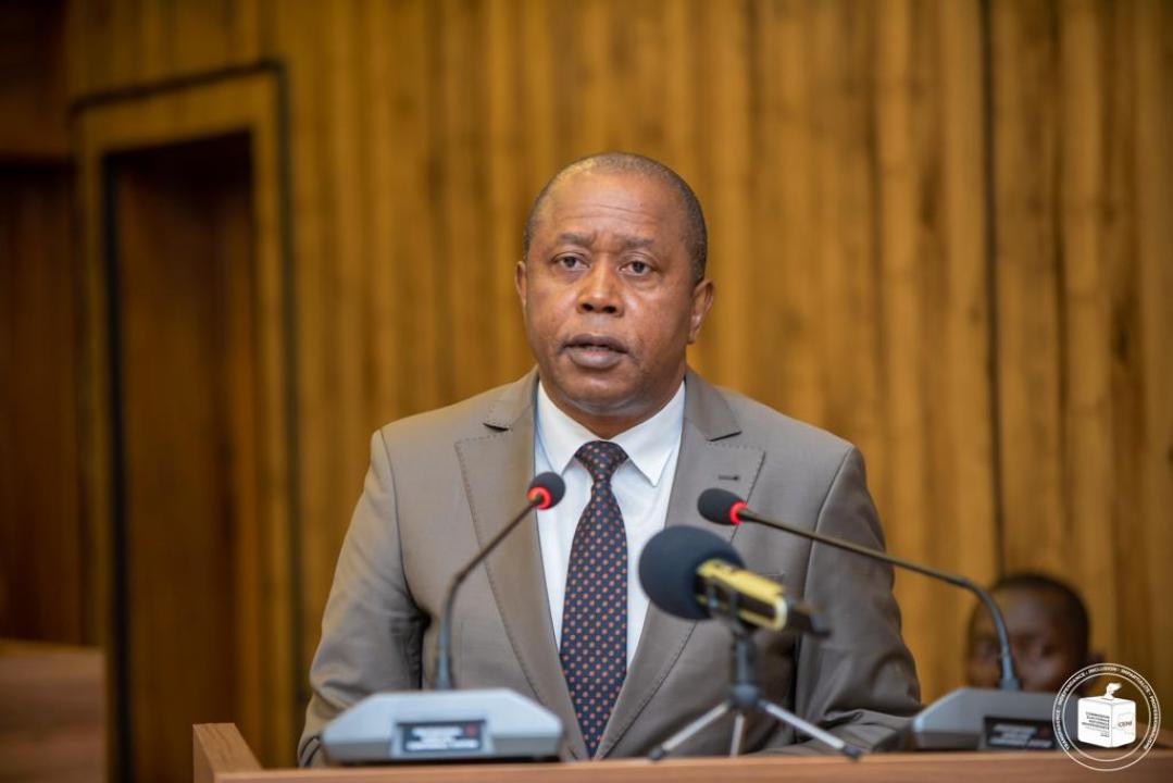 Le Président de la CENI, Denis Kadima Kazadi