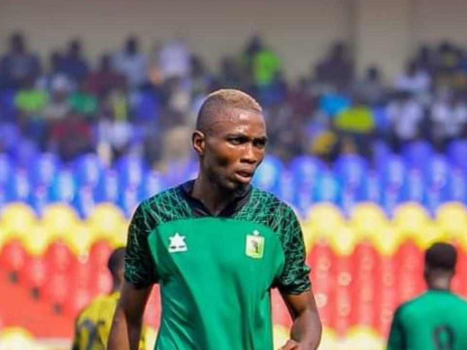 Taddy Agity Etekiama lors d'une rencontre de l'AS VClub disputée, au stade des martyrs de Kinshasa. [Photo d'illustration]
