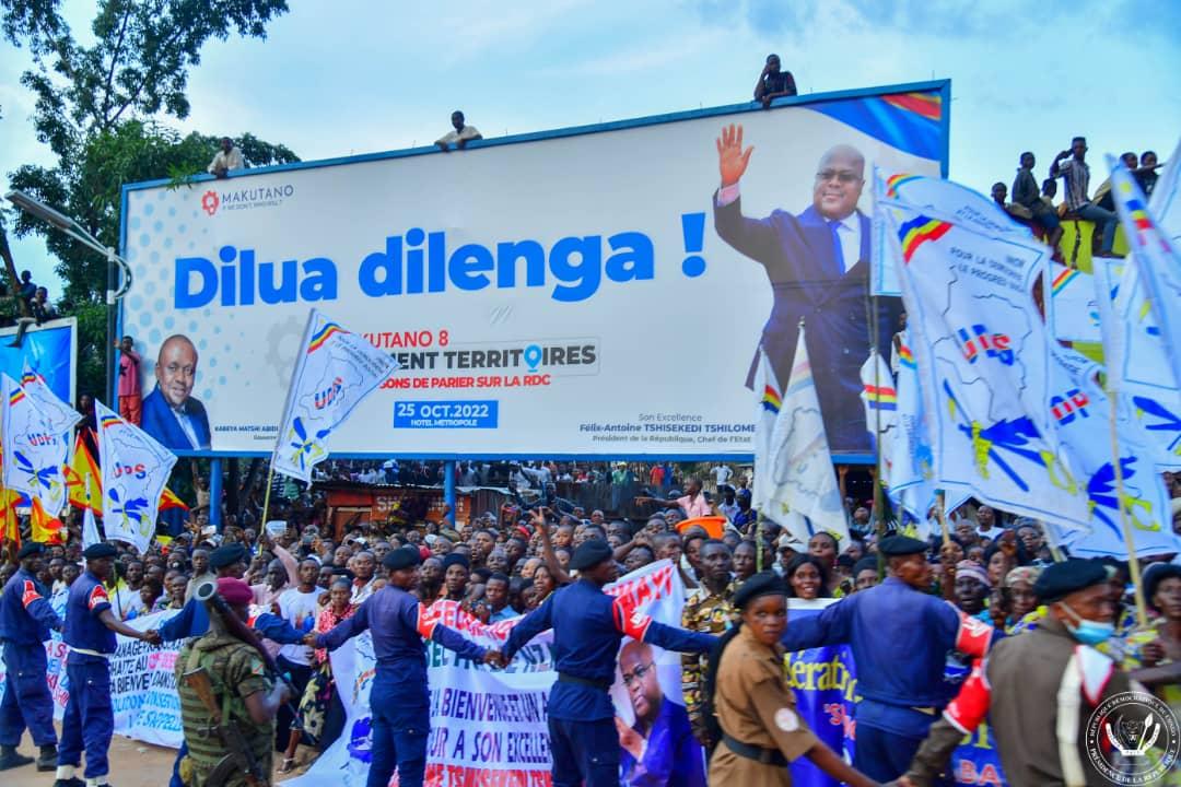 La population de Mbuji Mayi plus que  déterminée à réserver un accueil chaleureux au chef de l'État Félix Antoine Tshisekedi Tshilombo