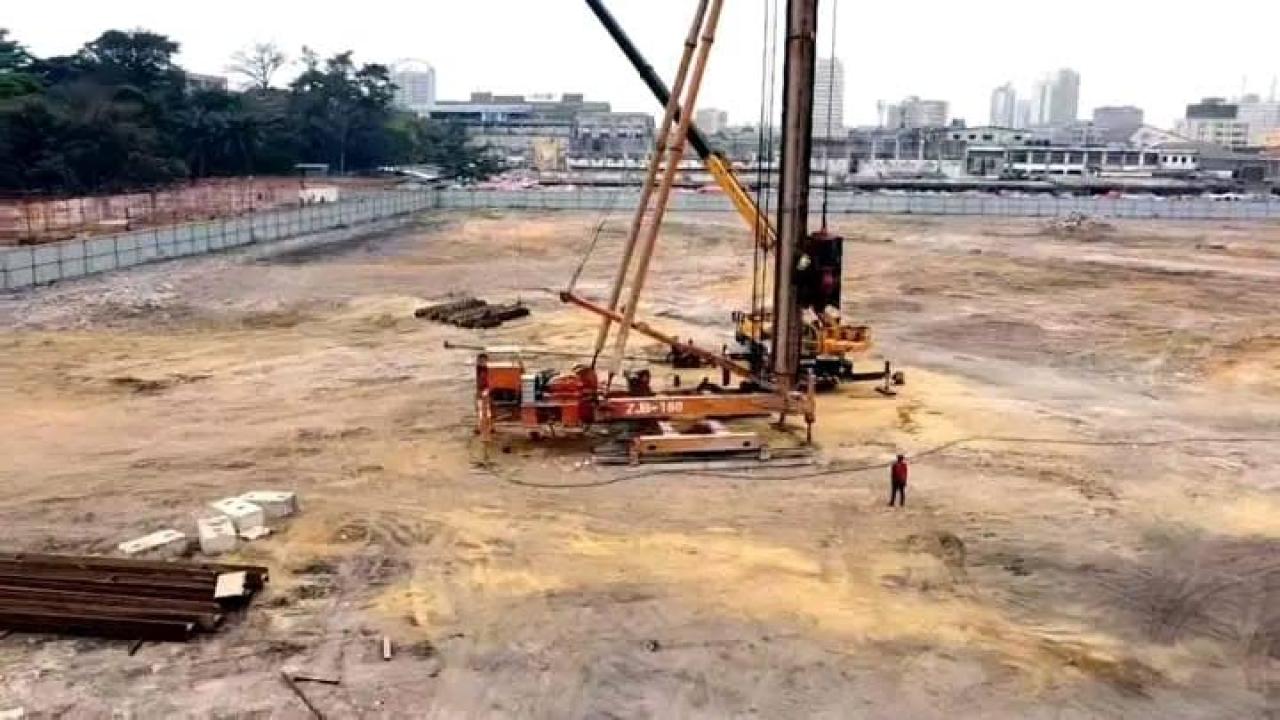 Le Grand marché Zando en pleine construction [ Photo d'illustration]