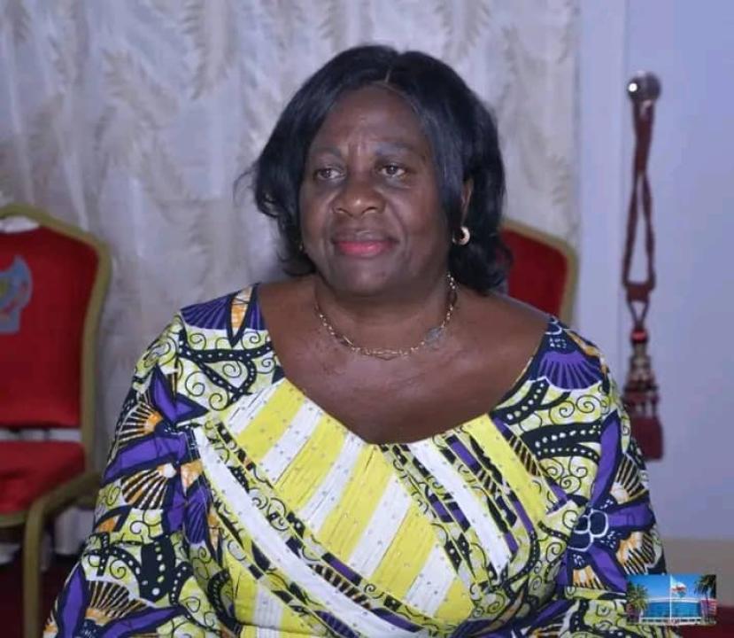 Cécile Kalaba Mwewna, commissaire provinciale des affaires foncières et Énergie Haut-Katanga