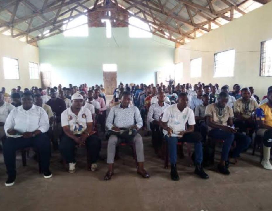 Les participants à la formation des formateurs électoraux à Kamonya