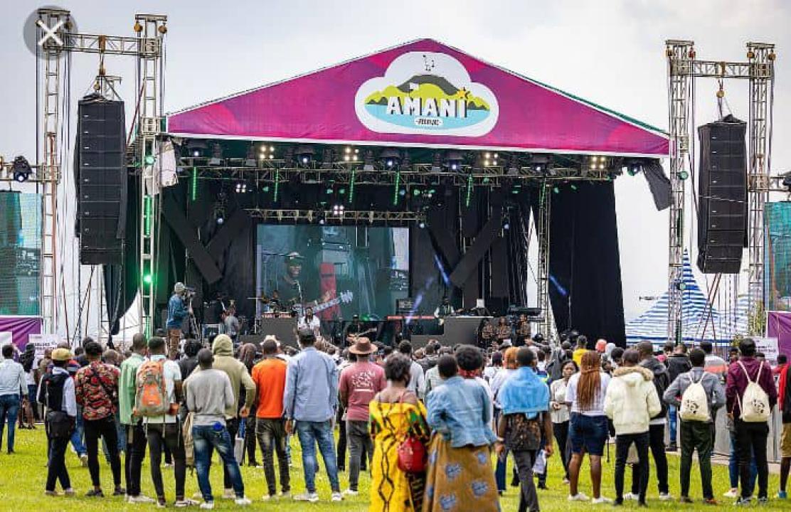 Festival Amani tenu à Goma au quartier kyeshero en février 2022 [photo d'illustration]
