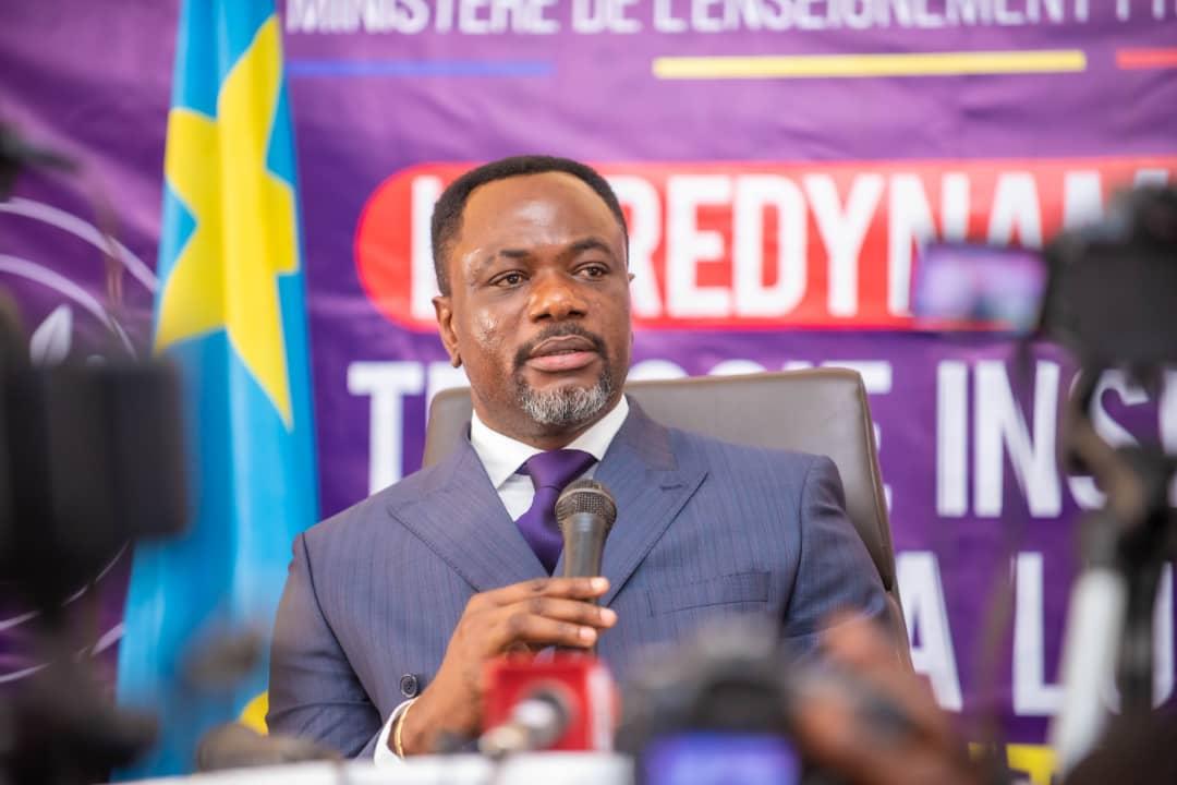 Tony Mwaba Kazadi, ministre de l'EPST