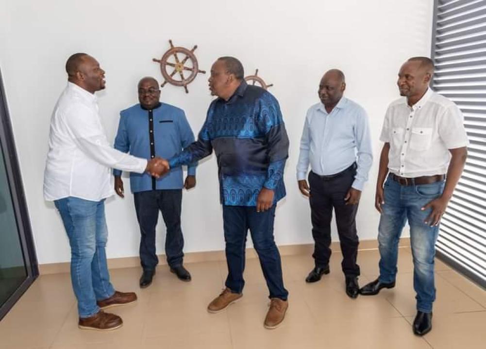 Les responsables du M23 reçu au kanya par Uhuru Kenyatta [photo d'illustration]