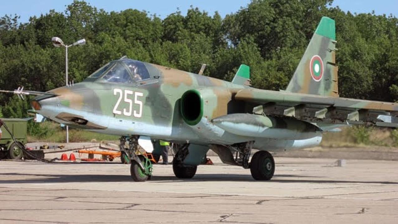 Un avion de combat Sukhoï Su-25K. (Image d'illustration)