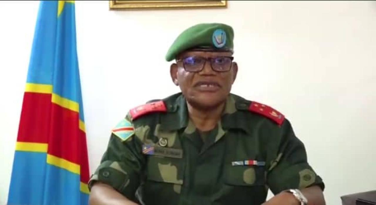 Le  lieutenant Général Constant Ndima, gouverneur de la province du Nord-Kivu