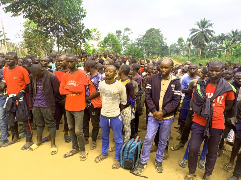 Des jeunes de Beni prêts à joindre les FARDC évacués pour la formation militaire