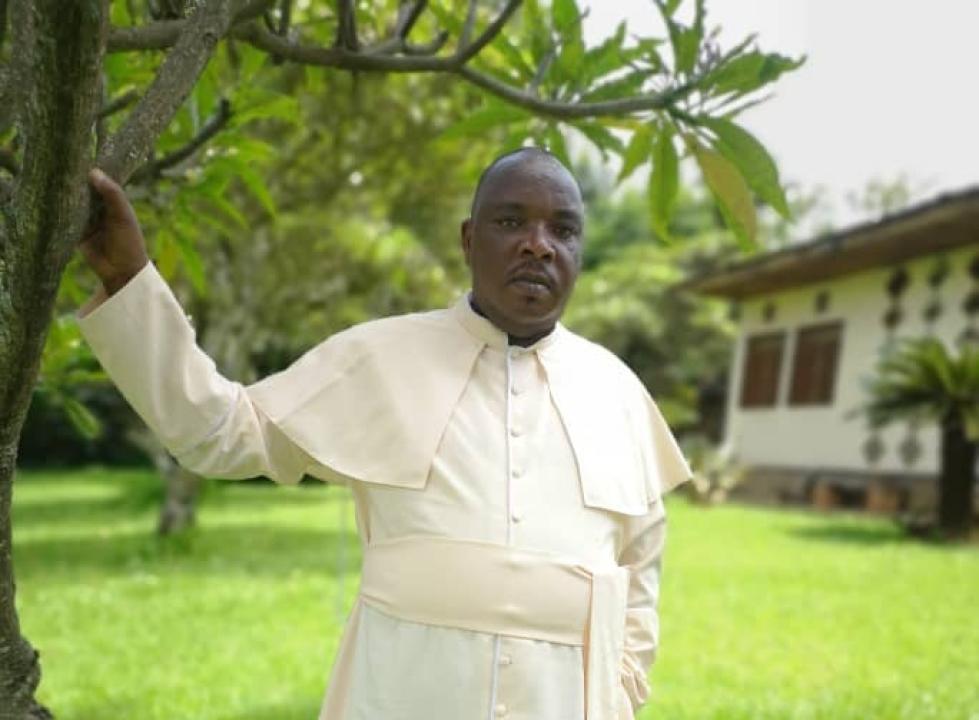 Abbé Patrick Habimana curé doyen du doyenné de Rutshuru (photo d'illustration)