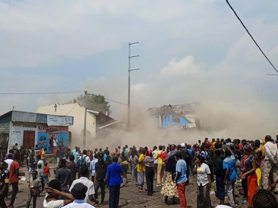Manifestation de la population à Goma [photo d'illustration]