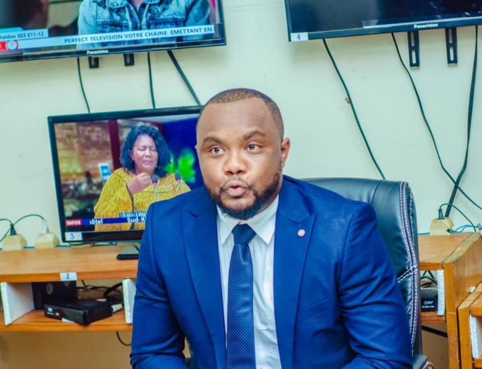 Le Président du CSAC, Christian Bosembe