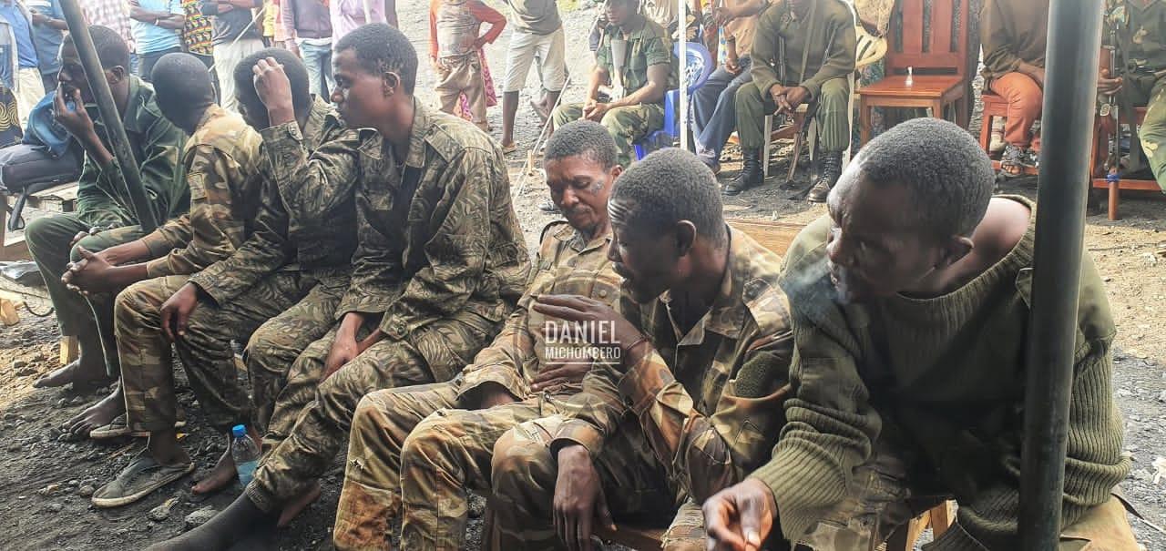 Sept militaires Fardc condamnés à mort pour avoir causé panique à Sake._ Crédit photos : Daniel Michombero*_