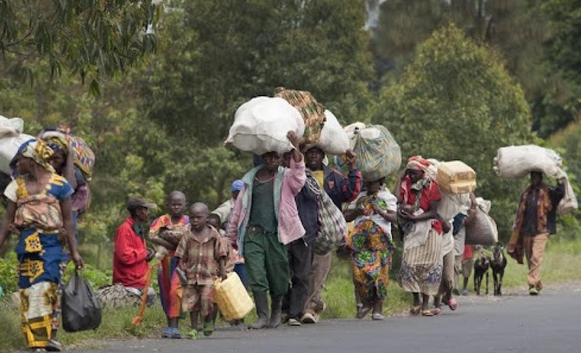 Les déplacés de guerre dans l'Est de la RDC