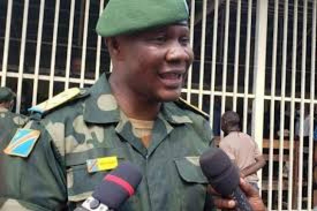 Njike Kaiko Guillaume porte-parole du Gouverneur militaire de province du Nord-Kivu