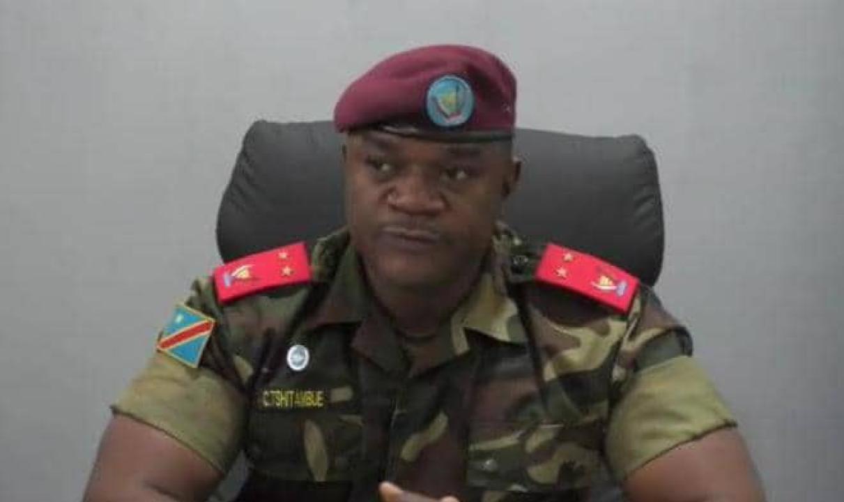 Général Major Chicko Tshitambwe Sous-chef d'état-major des FARDC chargé des opérations