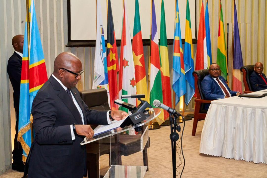 Le Premier Ministre de la RDC prononce son discours lors du lancement des travaux de la Conférence des ministres de la CEEAC