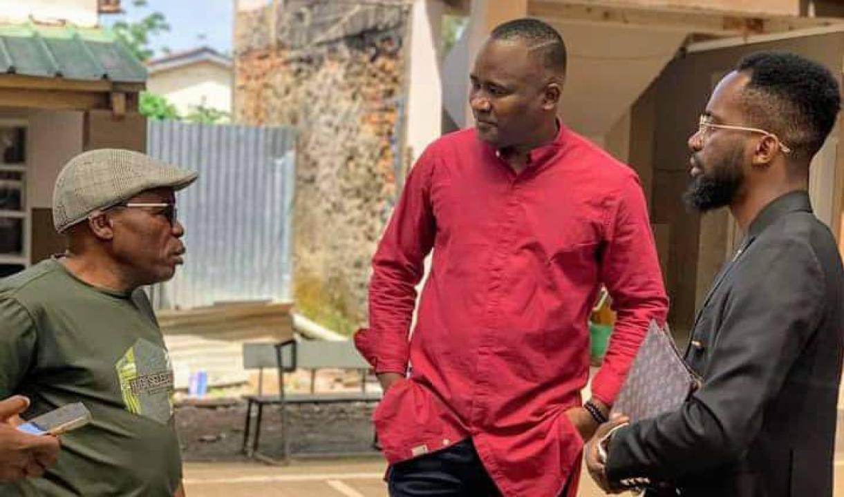 Michel Gohou, Le Magnifique et Herman Amisi à Lubumbashi.