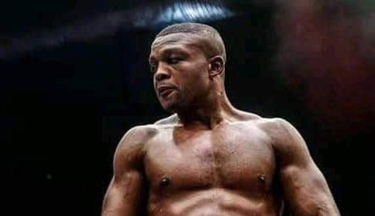 Le boxeur congolais, Junior Ilunga Makabu.