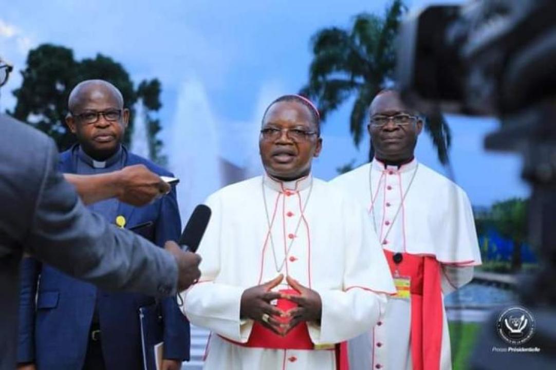 MarceMgr Marcel Utembi, président de la Conférence Épiscopale Nationale du Congo ( CENCO)