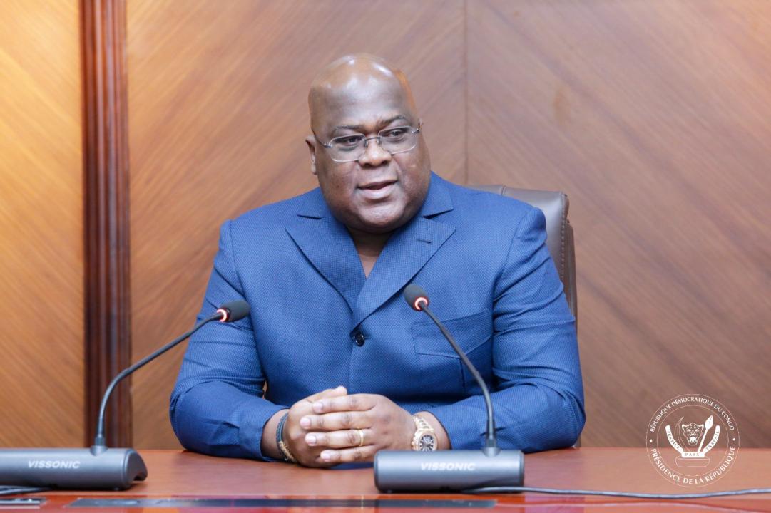 Le Président de la RDC Félix Tshisekedi