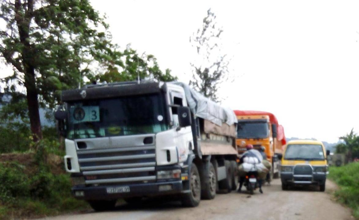 Les premiers véhicules venus de Goma arrivent et Kanyabayonga arrivent à Rutshuru