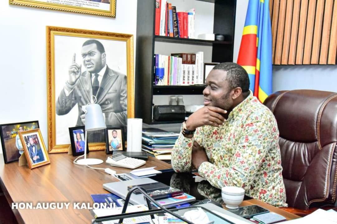 Auguy Kalonji, député national élu de la Tshangu