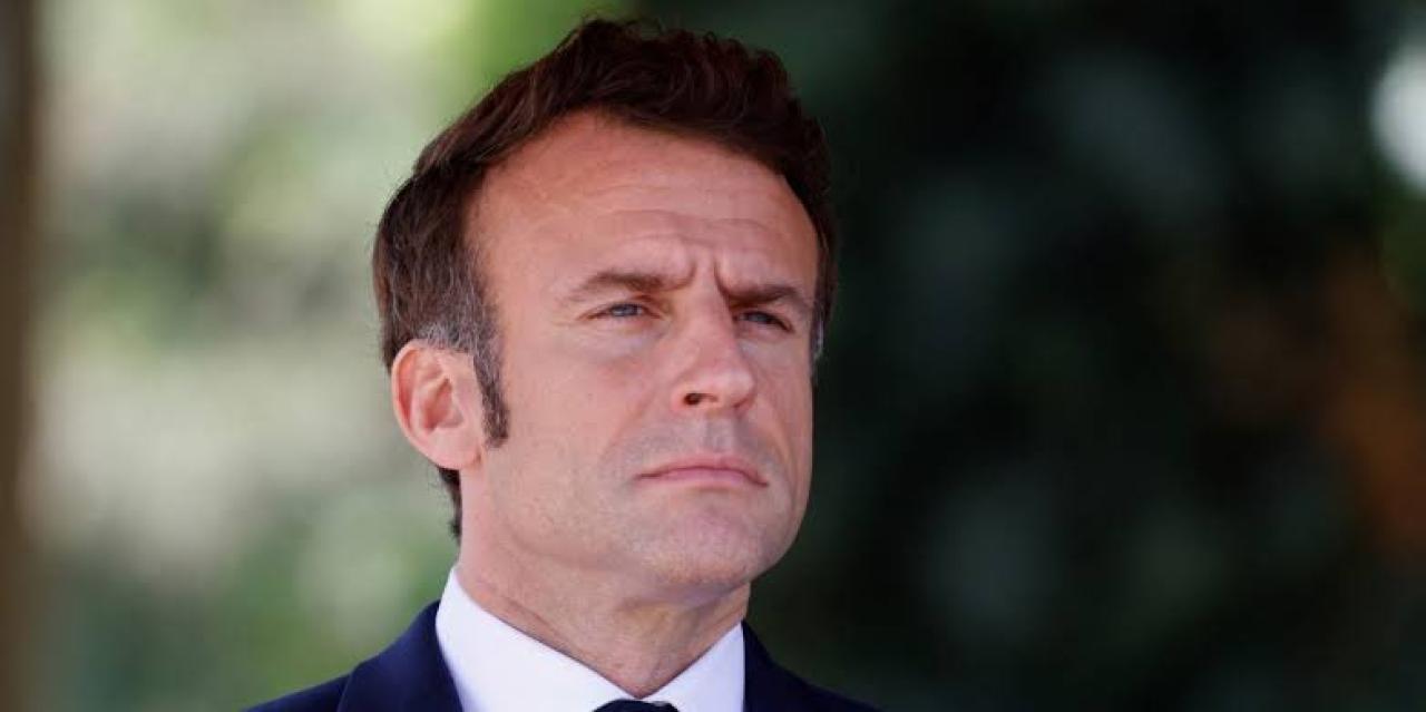 Emmanuel Macron, chef d'État français