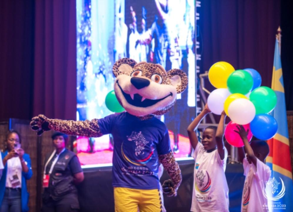 La mascotte des IXème jeux de la francophonie