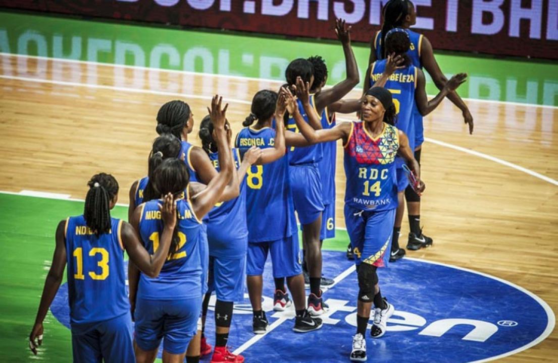 Les Léopards seniors dames de la RDC.