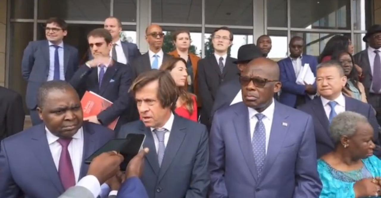 Nicolas de Rivière, représentant de la France au conseil de sécurité de l'ONU