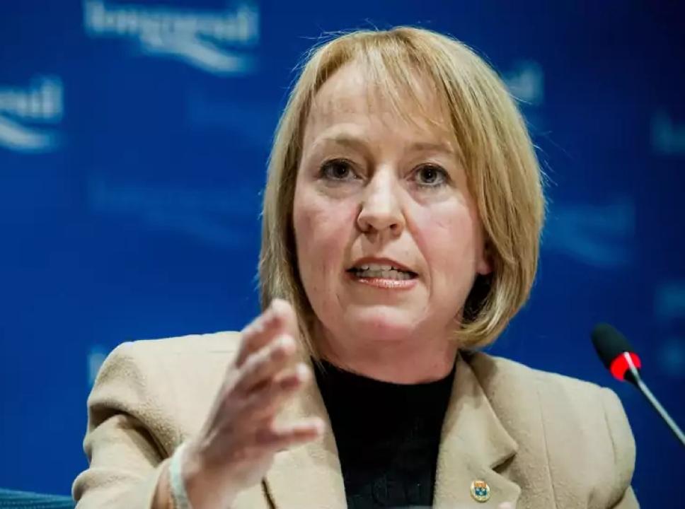 La nouvelle administratrice de l'OIF, Caroline St-Hilaire.